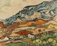 Gogh, Vincent van - Les Alpilles, Mountainous Landscape near Saint-Remy